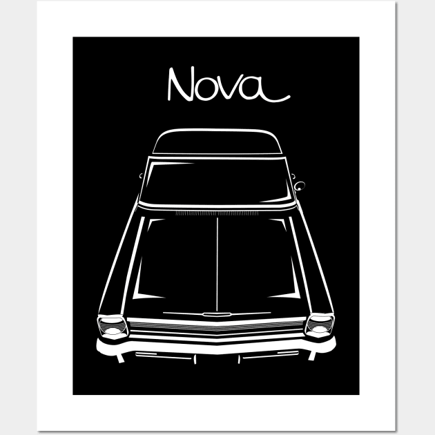 Chevrolet Nova 1966-1967 Wall Art by V8social